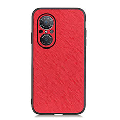 Funda Lujo Cuero Carcasa B03H para Huawei Honor 50 SE 5G Rojo