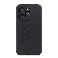 Funda Lujo Cuero Carcasa B03H para Huawei Honor 60 SE 5G Negro