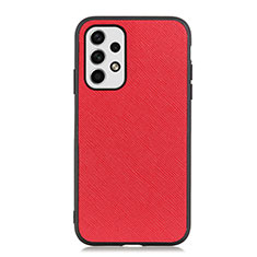 Funda Lujo Cuero Carcasa B03H para Samsung Galaxy A23 5G Rojo