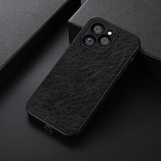 Funda Lujo Cuero Carcasa B05H para Huawei Honor 60 SE 5G Negro