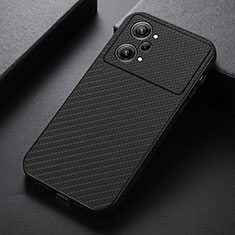 Funda Lujo Cuero Carcasa B05H para Oppo K10 Pro 5G Negro