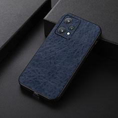 Funda Lujo Cuero Carcasa B05H para Realme Q5 5G Azul