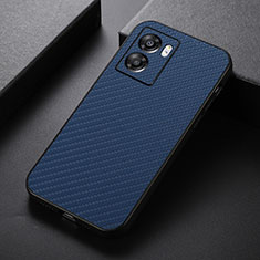 Funda Lujo Cuero Carcasa B05H para Realme Q5i 5G Azul