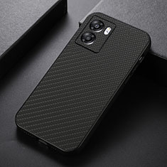 Funda Lujo Cuero Carcasa B05H para Realme V23i 5G Negro