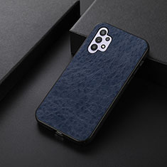 Funda Lujo Cuero Carcasa B05H para Samsung Galaxy A32 4G Azul