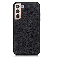 Funda Lujo Cuero Carcasa B05H para Samsung Galaxy S21 Plus 5G Negro