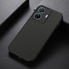 Funda Lujo Cuero Carcasa B05H para Vivo T1 5G Negro