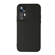 Funda Lujo Cuero Carcasa B05H para Xiaomi Mi 12 Lite 5G Negro