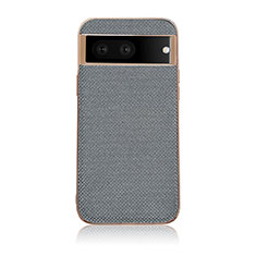 Funda Lujo Cuero Carcasa B06H para Google Pixel 7 5G Gris