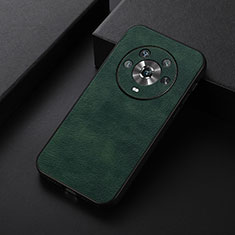 Funda Lujo Cuero Carcasa B06H para Huawei Honor Magic4 5G Verde