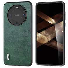 Funda Lujo Cuero Carcasa B06H para Huawei Mate 60 Verde