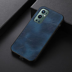 Funda Lujo Cuero Carcasa B06H para OnePlus 9 Pro 5G Azul