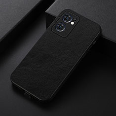 Funda Lujo Cuero Carcasa B06H para OnePlus Nord CE 2 5G Negro