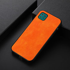 Funda Lujo Cuero Carcasa B06H para Samsung Galaxy A22s 5G Naranja