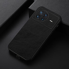 Funda Lujo Cuero Carcasa B06H para Vivo X Note Negro