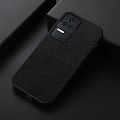 Funda Lujo Cuero Carcasa B06H para Xiaomi Redmi K50 5G Negro