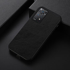 Funda Lujo Cuero Carcasa B06H para Xiaomi Redmi Note 12 Pro 4G Negro