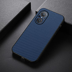 Funda Lujo Cuero Carcasa B07H para Huawei Honor 50 SE 5G Azul