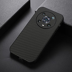 Funda Lujo Cuero Carcasa B07H para Huawei Honor Magic4 Pro 5G Negro