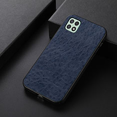 Funda Lujo Cuero Carcasa B07H para Samsung Galaxy A22 5G Azul