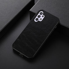 Funda Lujo Cuero Carcasa B07H para Samsung Galaxy A32 5G Negro