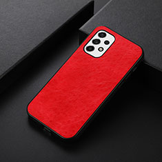 Funda Lujo Cuero Carcasa B07H para Samsung Galaxy A53 5G Rojo