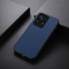 Funda Lujo Cuero Carcasa B07H para Xiaomi Mi Mix 4 5G Azul