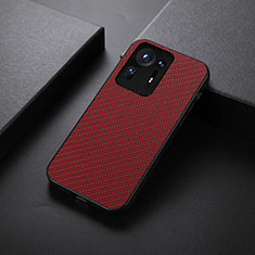 Funda Lujo Cuero Carcasa B07H para Xiaomi Mi Mix 4 5G Rojo