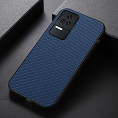 Funda Lujo Cuero Carcasa B07H para Xiaomi Redmi K50 Pro 5G Azul