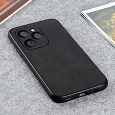 Funda Lujo Cuero Carcasa B08H para Huawei Honor 60 SE 5G Negro