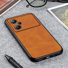 Funda Lujo Cuero Carcasa B08H para Oppo K10 Pro 5G Marron