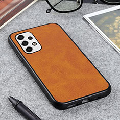 Funda Lujo Cuero Carcasa B08H para Samsung Galaxy A53 5G Marron