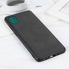 Funda Lujo Cuero Carcasa B08H para Samsung Galaxy F42 5G Negro