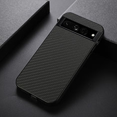 Funda Lujo Cuero Carcasa B09H para Google Pixel 7 Pro 5G Negro