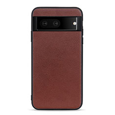 Funda Lujo Cuero Carcasa B10H para Google Pixel 7 5G Marron