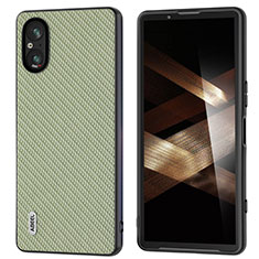 Funda Lujo Cuero Carcasa BH3 para Sony Xperia 5 V Verde