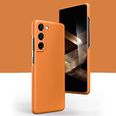 Funda Lujo Cuero Carcasa C04 para Samsung Galaxy S24 Plus 5G Naranja