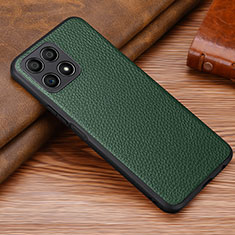 Funda Lujo Cuero Carcasa DL1 para Huawei Honor X30i Verde