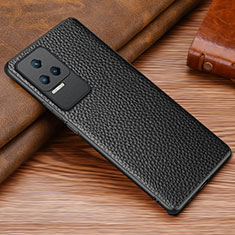 Funda Lujo Cuero Carcasa DL1 para Xiaomi Poco F4 5G Negro