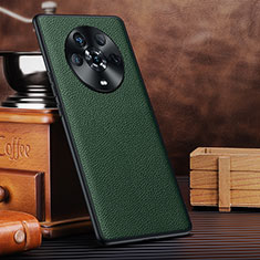 Funda Lujo Cuero Carcasa DL3 para Huawei Honor Magic4 5G Verde