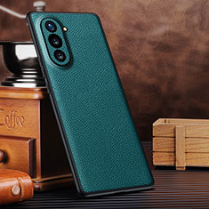 Funda Lujo Cuero Carcasa DL3 para Huawei Nova 10 Cian