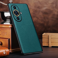 Funda Lujo Cuero Carcasa DL3 para Huawei Nova 11 Cian