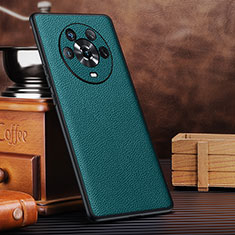 Funda Lujo Cuero Carcasa DL4 para Huawei Honor Magic4 5G Verde