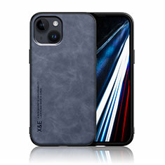 Funda Lujo Cuero Carcasa DY1 para Apple iPhone 12 Azul