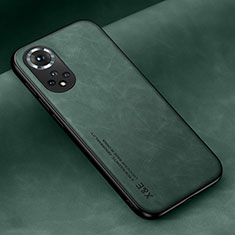 Funda Lujo Cuero Carcasa DY1 para Huawei Honor 50 5G Verde