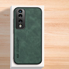 Funda Lujo Cuero Carcasa DY1 para Huawei Honor 70 Pro 5G Verde