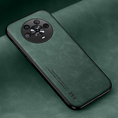 Funda Lujo Cuero Carcasa DY1 para Huawei Honor Magic4 5G Verde