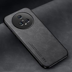 Funda Lujo Cuero Carcasa DY1 para Huawei Honor Magic5 5G Negro