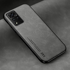 Funda Lujo Cuero Carcasa DY1 para Huawei Honor V40 5G Gris