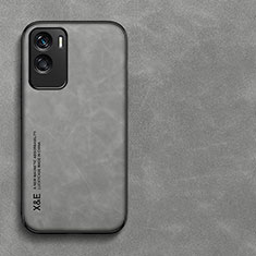 Funda Lujo Cuero Carcasa DY1 para Huawei Honor X50i 5G Gris